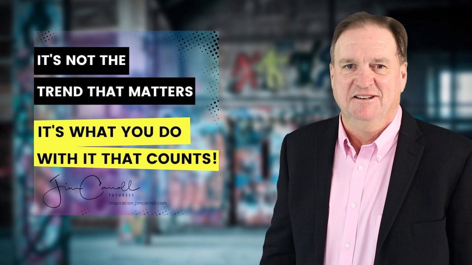 Daily Inspiration: "It's not the trend that matters - it's what you do with it that counts!"